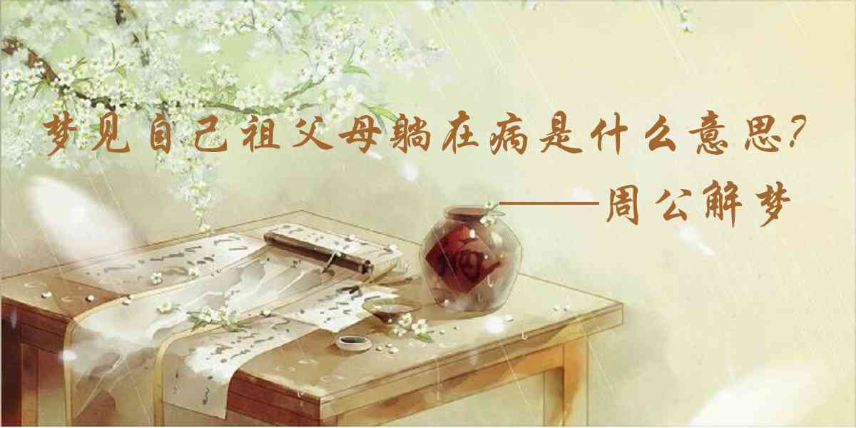 周公解夢,夢見自己祖父母躺在病牀上是什麼意思，夢到自己祖父母躺在病牀上好不好